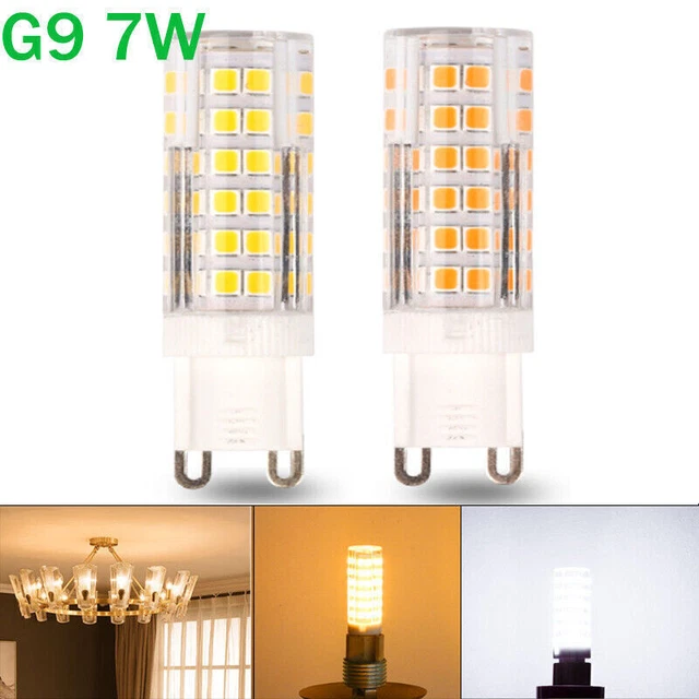 G9 7W 2835 LED Light Bulb Corn Warm/Cool White Replacement Capsule Bulbs Lamp