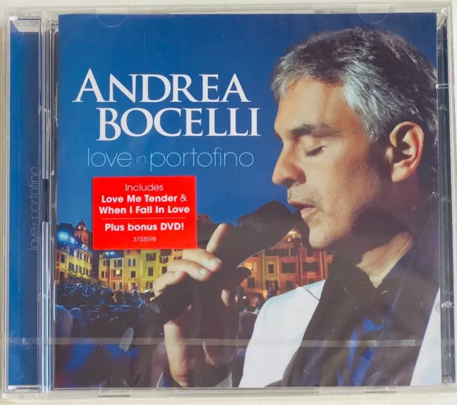 Cd Album + Dvd Andrea Bocelli Love In Portofino / Neuf Scelle / New Sealed