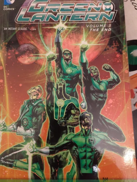 Green Lantern the End Vol 3 (New 52) by G. Johns (2013, Trade Paperback)