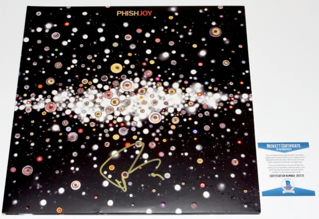Phish Trey Anastasio Signed 'Joy' Vinyl Record Album Lp Beckett Coa Bas Proof