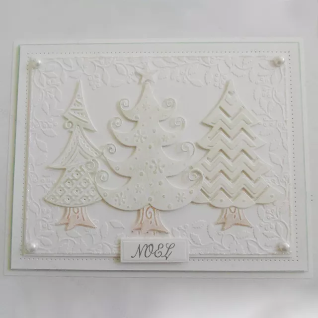 Christmas Tree Metal Cutting Dies Scrapbooking Embossing Album Card Craft Decor