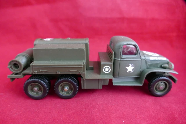 Solido France - GMC Compresseur Militaire - 1/50 - Vert - Neuf Avec Accessoires