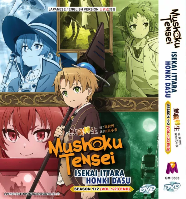 Mushoku Tensei Jobless Reincarnation Light Novel Set All Vol.1-26