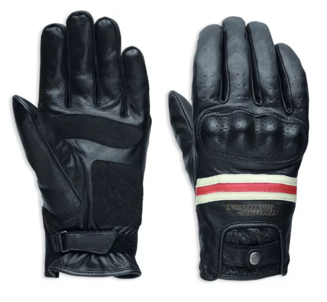 Harley-Davidson Handschuhe Reaver schw/weiß/orange