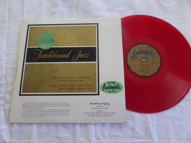 (Traditional Jazz) Doc Evans And His Band (Red Vinyl) - U.s.a. Audiophile Xl-329