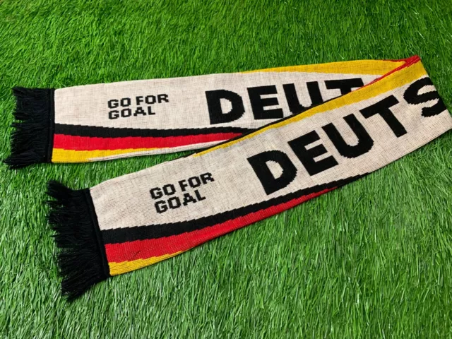 GERMANY DEUTSCHLAND TEAM rare FOOTBALL SOCCER FAN SCARF ONE SIZE