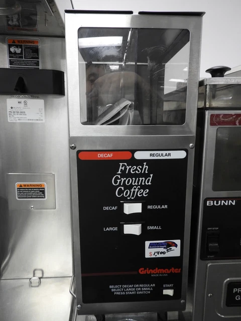Grindmaster 250AB Automatic Dual Hopper Multi-Grind Commercial Coffee Bean Grind