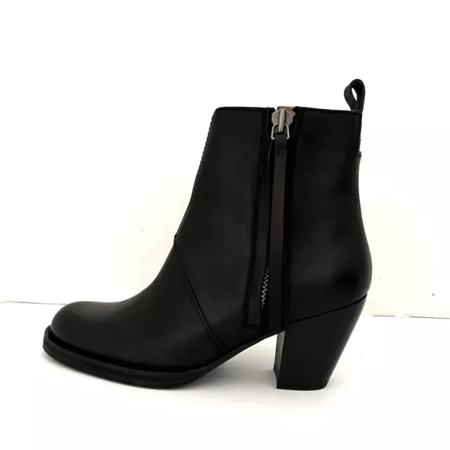 Auth ACNE STUDIOS - Black Leather Women's Boots