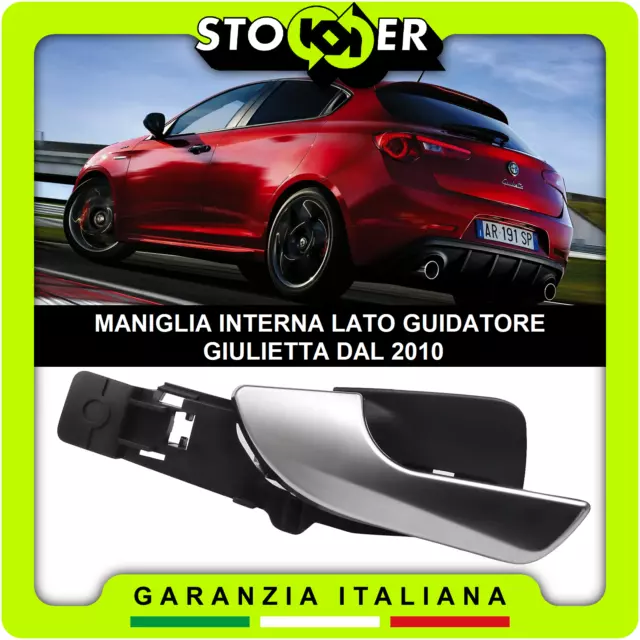 Maniglia Interna Apri Porta Anteriore Lato Guidatore Alfa Romeo Giulietta 2010
