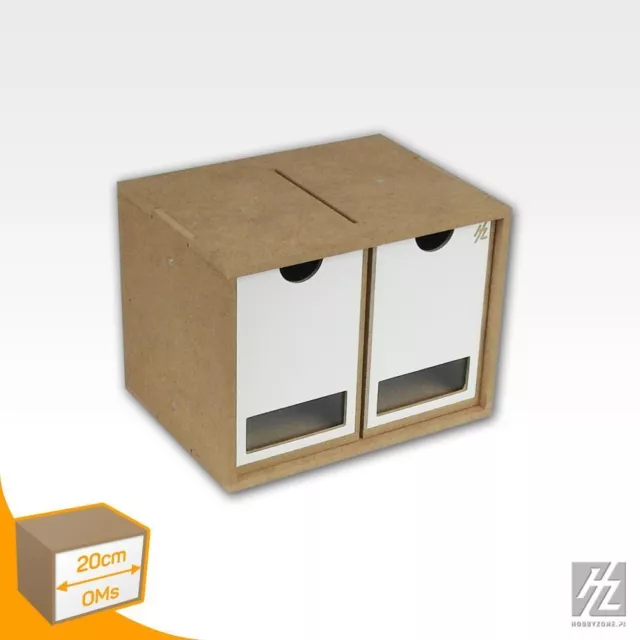 HobbyZone MWS cajón módulo x 2 (módulo cajón x 2) NUEVO OMs01b