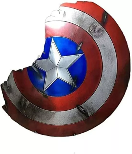 Avengers Broken Shield Marvels Roger Captain America Shield Reenactment LARP Cos