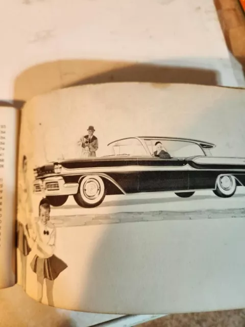 1958 Mercury Owners Manual Original 3