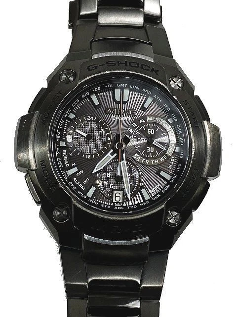 Casio Shock CASIO G SHOCK MR G MRG 8000B 1AJF Men s Radio Wave Solar Quartz Au