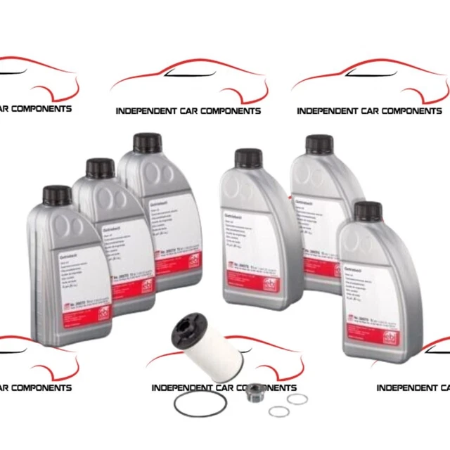 AUDI DSG GEARBOX Oil Filter Service Kit 6L Fit VW Skoda Seat Golf A3