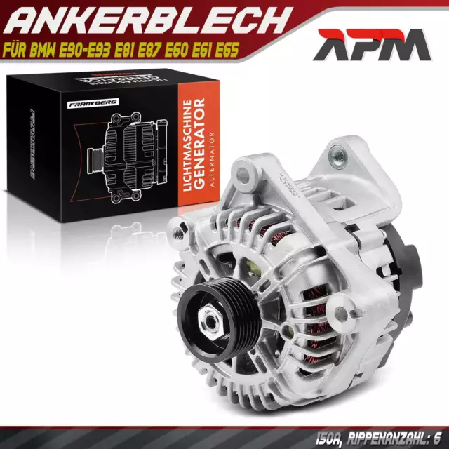 Alternatore Generatore 150A per BMW E90 E92 E91 E81 E87 E93 E60 E61 E65 E66 E67