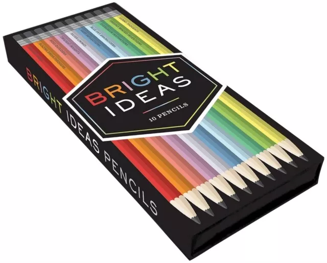 Bright Ideas Pencils 9781452139203 Chronicle Books - Free Tracked Delivery