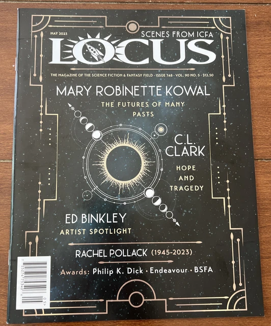 LOCUS MAGAZINE MAY 2023 Issue 748 Science Fiction & Fantasy 12.00