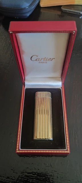 Accendino Cartier Argento Vintage