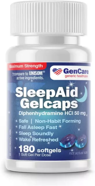 Fuerza Maxima Nocturna Ayuda para Dormir Suplemento Adultos Por Gencare Deep