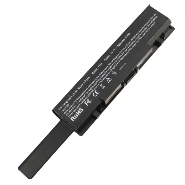 New 9 Cell 7800mAh Laptop Battery for Dell Studio 1735 1736 1737 KM973 RM791 US