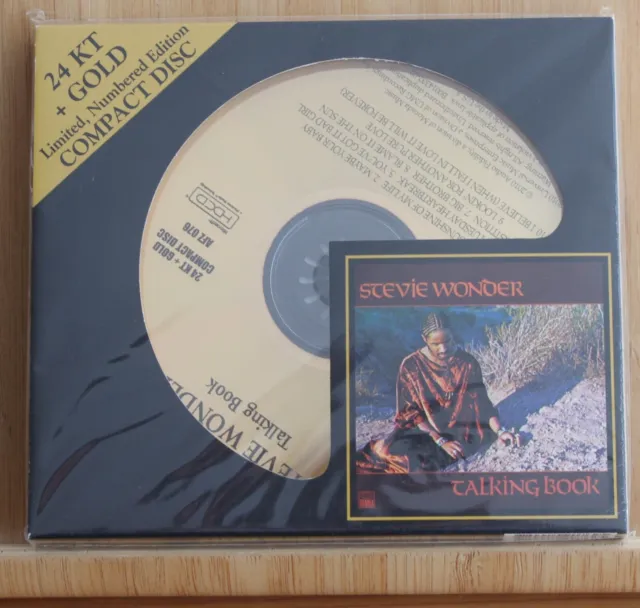 STEVIE WONDER - Talking Book AUDIO FIDELITY 24K GOLD CD AFZ 076 SEALED / OVP