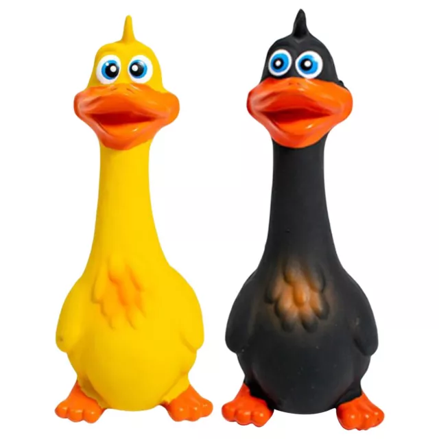Latex Screaming Duck Toy for Dog Squeaky Duck Toy Pet Dog Puppy Chewing Toy
