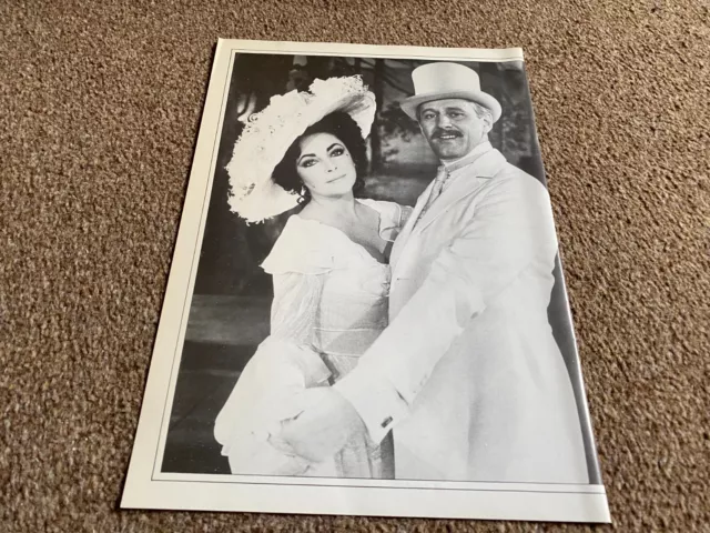 Framed Picture 11X8 Elizabeth Taylor : A Little Night Music