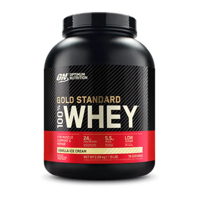 (35,24 EUR / KG) Optimum Nutrition Gold Standard Whey - Lata 2270 g