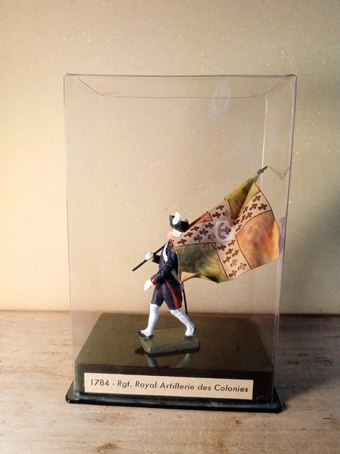 Figurine Segom - 17ème Régiment De Dragons (Premier Empire) - Défilé - Made In France - Occasion