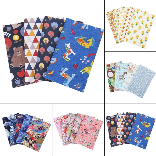 Kissen Tischdecke Nähen DIY Baumwollstoffe im japanischen Stil mit Blumendruck