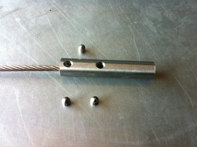 Ridoir Design 130mm Avec Chape M6 INOX A4, Pour Garde-corps, Neuf