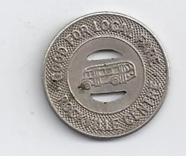 Rockville Centre Bus Corp-Rockville Centre-New York Transit Token     NY 785 A 2