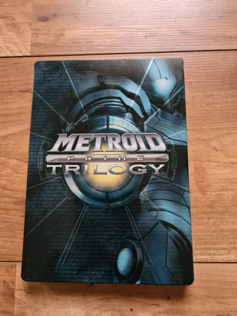 Metroid Prime Trilogy wii /STEELEBOOK/ !US VERSION!