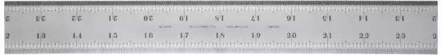 Starrett C416R-96 Heavy Spring Tempered Steel Steel Rule w/Inch Grads IN STOCK