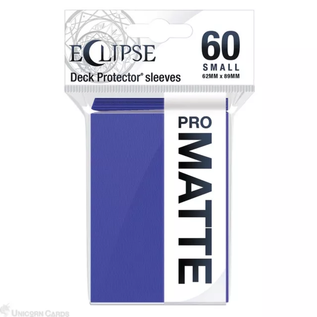 Ultra Pro : Eclipse Matte Small Sleeves : Royal Purple (60ct) :: YuGiOh! Size ::