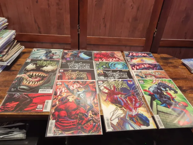 venom 1 variant lgy 201 lot of 5 plus 11 more 2 4 5 6 7 all from 2022 nm unread