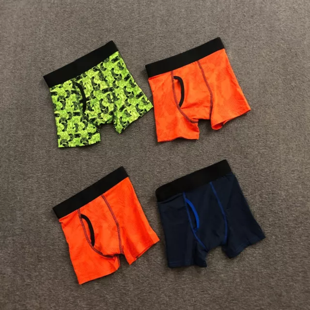 Athletic Works Boys Multicolor Boxer Briefs Underwear 6-Pack Size S 6-7  NWOT