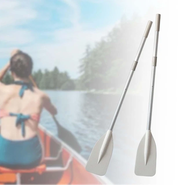 2 Pièces 2 Pièces Pagaies de Kayak, Accessoires de Bateau En Alliage