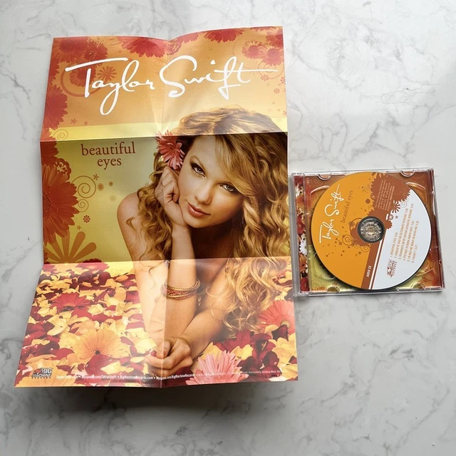 NEW TAYLOR SWIFT - Beautiful Eyes CD/DVD Exclusive Album Box Set
