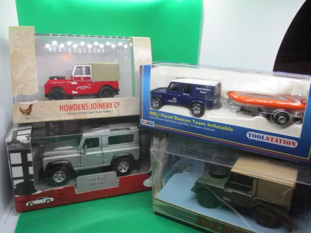 Dinky Corgi Etc Small Land Rover Collection All Boxed Very Nice