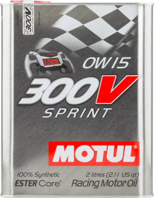 MOTUL Aceite lubricante altas prestasciones 300V SPRINT 0W15 2L