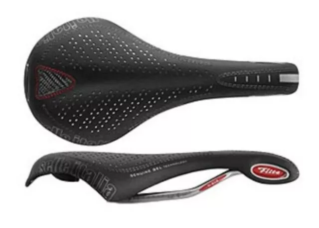 Bike Saddle Selle Italia Flite Genuine Gel Black