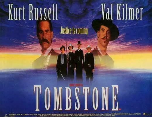 399454 Tombstone Movie Kurt Russell Val Kilmer Sam Elliott WALL PRINT POSTER US