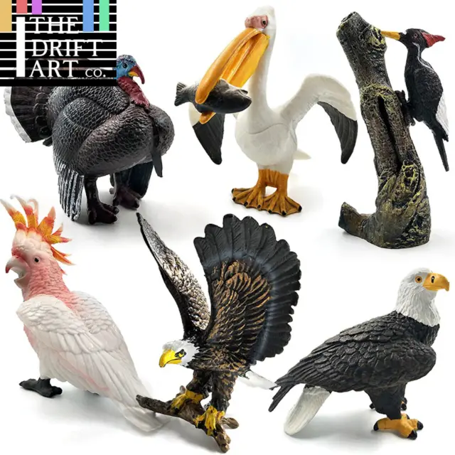 1pc Simulation turkey bird Chicken Farm Animal Miniature Art Toy Figure Doll