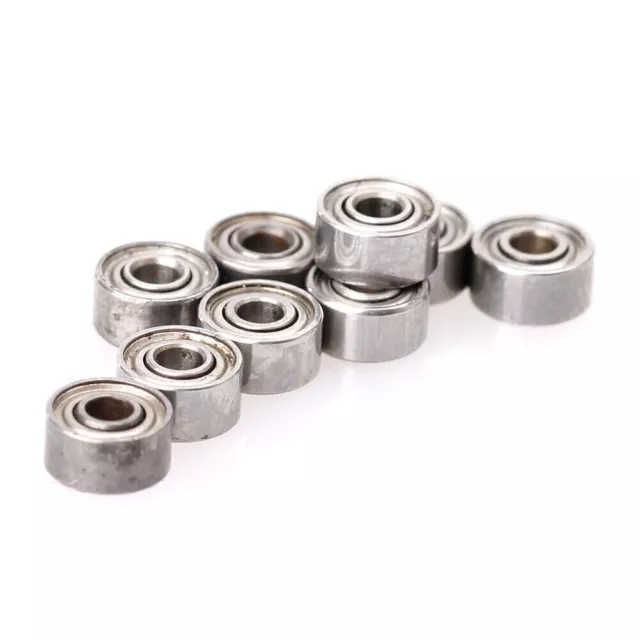 10PCS 681XZZ 1.5x4x2mm Open Miniature Bearings Ball Mini Hand Bearing Spinner UK