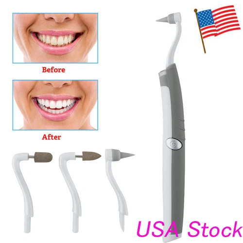 LED DENTAL TOOTH Stain Eraser Teeth Polisher Plaque Remover Removal