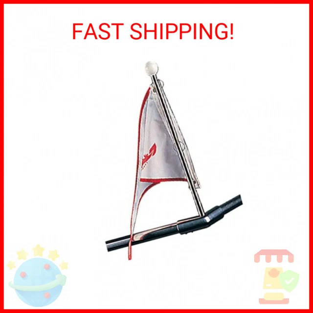 Sea Dog 3281101 Pole Flag Stainless Steel Bow Form