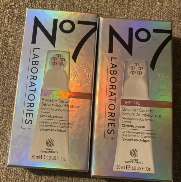 No7 Laboratories Firming Booster Serum - 1oz Two boxes.