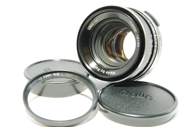 Lens Rollei Planar SL 50mm F1.8 for Rollei QBM mount Ref. 442317
