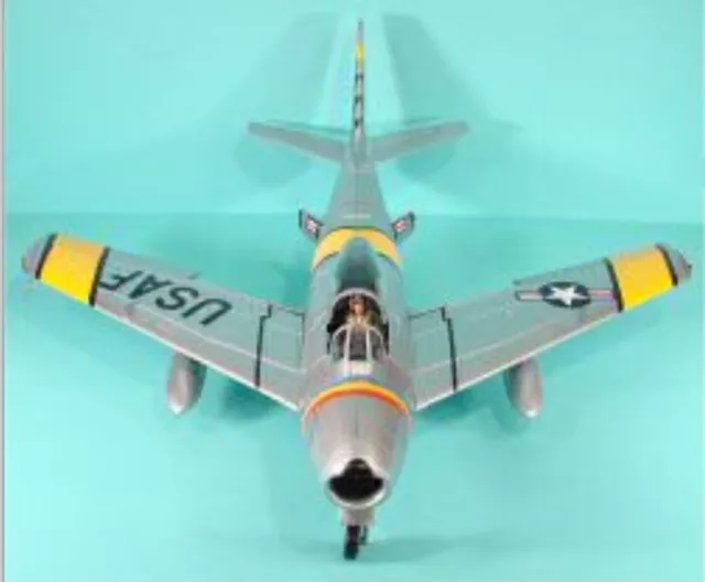 ADMIRAL TOYS 1:18 Scale NORTH AMERICAN F-86E SABRE JET "JOLLY ROGER" FU-834 ADMIRAL TOYS 1:18 Scale NORTH AMERICAN F-86E SABRE JET "JOLLY ROGER" FU-834